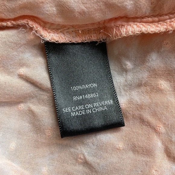 Torrid Peach Tie-Dye Clip - Dot Kimono Midi Cover - Picture 13 of 14